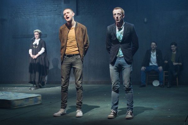 3 Trainspotting L-R Lorn Macdonald and Gavin Jon Wright. Photo by Tim Morozzo