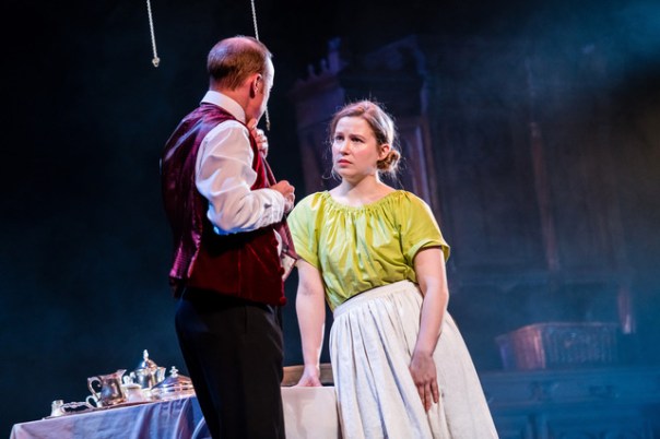 Robin Laing as Jack and Ruby Richardson as Nancy in Perth Theatre's Gaslight credit Mihaela Bodlovic.jpeg